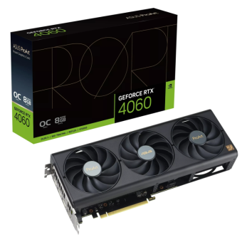 Зображення Відеокарта Asus GeForce RTX 4060 8GB GDDR6 PROART OC PROART-RTX4060-O8G