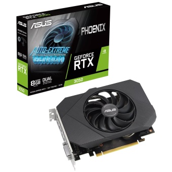 Зображення Відеокарта Asus GeForce RTX 3050 8GB GDDR6 PH PH-RTX3050-8G-V2