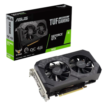 Зображення Відеокарта Asus GeForce GTX 1650 4GB GDDR6 TUF GAMING OC TUF-GTX1650-O4GD6-GAMING