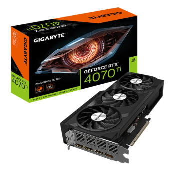 Зображення Відеокарта GigaByte GeForce RTX 4070 Ti 12GB GDDR6X WINDFORCE OC
