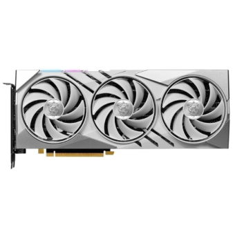 Зображення Відеокарта MSI GeForce RTX 4070 12GB GDDR6X GAMING SLIM WHITE