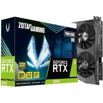 Зображення Відеокарта Zotac GeForce RTX 3050 8GB GDDR6 Twin Edge OC