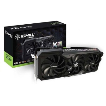Зображення Відеокарта INNO3D GeForce RTX 4070 Ti 12Gb GDDR6X iChill X3