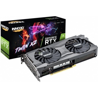 Зображення Відеокарта INNO3D GeForce RTX 3060 12GB GDDR6 Twin X2