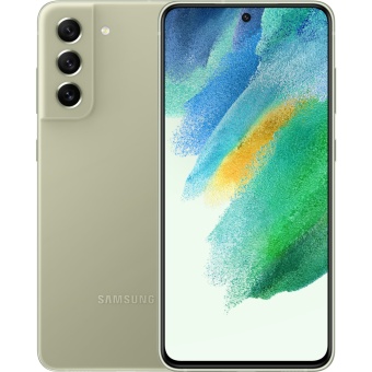 Изображение Смартфон Samsung SM-G990E (Galaxy S21 FE 5G 8/256GB) Olive (SM-G990ELGG)