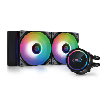 Зображення Система охолодження Deepcool L240 A-RGB (DP-H12CF-GL240-ARGB)