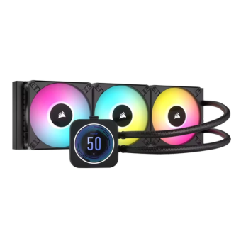 Изображение Система охлаждения CORSAIR iCUE H150i Elite LCD XT Display Liquid CPU Cooler (CW-9060075-WW)