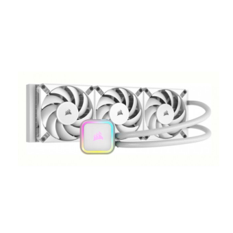 Изображение Система охлаждения CORSAIR iCUE H150i RGB Elite Liquid CPU Cooler White (CW-9060079-WW)