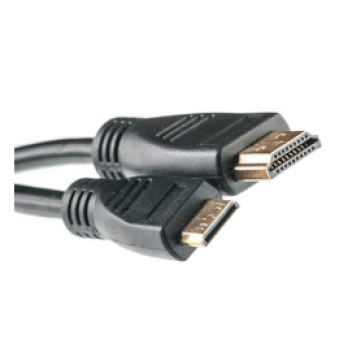 Изображение Кабель PowerPlant HDMI A to HDMI C (mini), 0.5m (KD00AS1192)