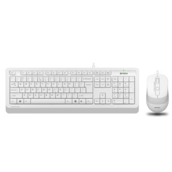 Изображение Клавиатура   мышка A4Tech F1010 (White)