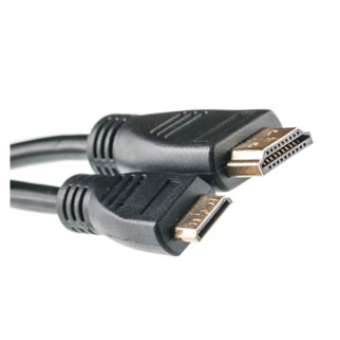 Изображение Кабель PowerPlant HDMI A to HDMI C (mini), 2.0m (KD00AS1193)