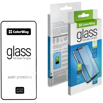 Изображение Защитное стекло Colorway 9H FC glue Samsung Galaxy A54 black (CW-GSFGSGA546-BK)