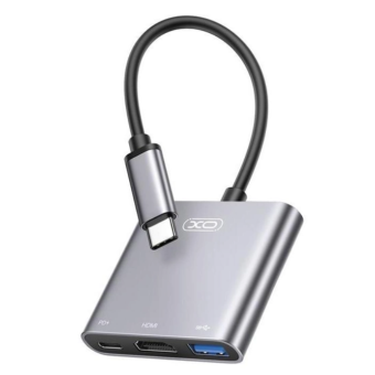 Зображення ХАБ XO HUB011 3 in 1 Black