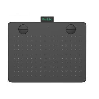 Зображення Графічний планшет Parblo A640 V2, черный (A640V2)