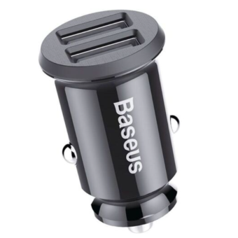 Зображення АЗП Baseus Grain Car Charger 3.1A Black