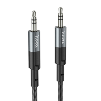 Зображення Аудіо кабель Hoco UPA23 AUX audio cable Metal Gray