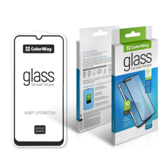 Изображение Защитное стекло Colorway 9H FC glue Xiaomi Redmi Note 12 Pro black (CW-GSFGXRN12P-BK)