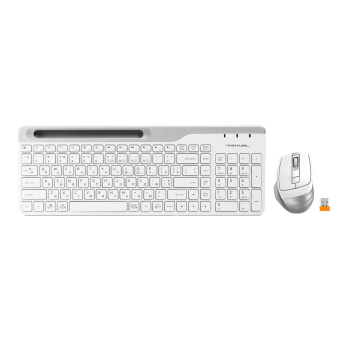 Изображение Клавиатура   мышка A4Tech FB2535C (Icy White)
