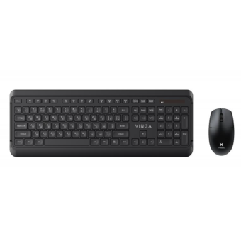 Зображення Клавіатура   мишка Vinga KBSW-110 Black