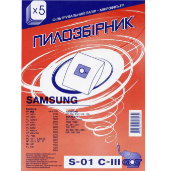Изображение Мешок для пыли Слон S-01 C3