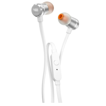Зображення Навушники JBL T290 Silver (JBLT290SIL)