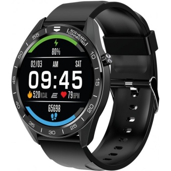 Изображение Smart часы 2E Motion GT 46 mm Black-Silver (-CWW20BKSL)