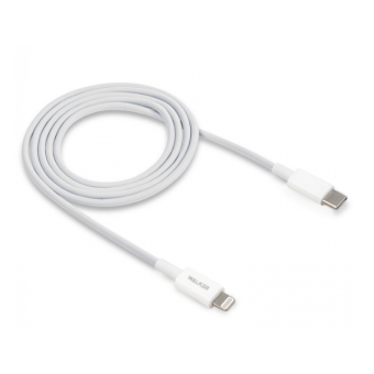 Зображення Walker USB cable WALKER C830 Type-C to Lightning white