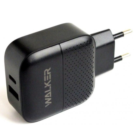 МЗП Walker WH-37 PD3.0_3A / QC3.0_3.4A / 18W black