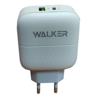 Зображення МЗП Walker WH-37 PD3.0_3A / QC3.0_3.4A / 18W white