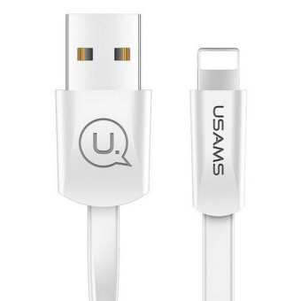 Зображення Usams microUSB U2 Flat 2A 1.2m White