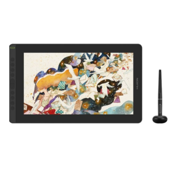 Зображення Графічний планшет Huion Kamvas 16 GS1562(2021),Cosmo Black
