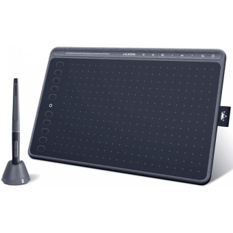 Зображення Графічний планшет Huion HS611 USB Space Grey