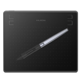 Фотографія Графічний планшет Huion HS64 ,Black