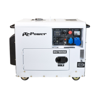 Зображення Бензогенератор ITC Power DG7800SE 6000/6500 W - ES (6806429) (дизельний)