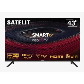 Зображення Телевізор Satelit 43U9200WS