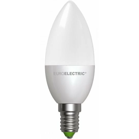 Лампочка Euroelectric LED Лампа CL 6W E14 4000K (100) фото №2