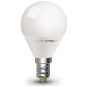 Зображення Лампочка Euroelectric LED Лампа G45 5W E14 4000K (100)