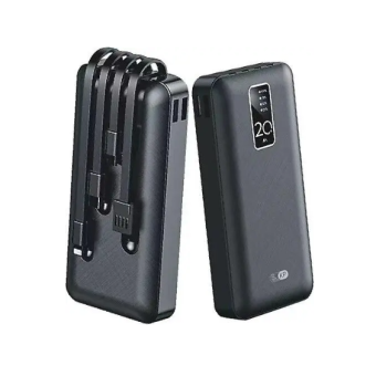 Изображение Мобильная батарея Nettech NT-PW17 20000 mAh Black