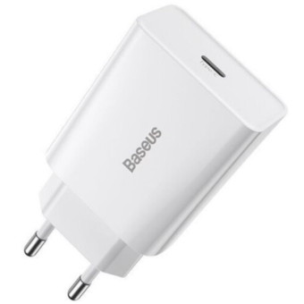 Фотографія МЗП Baseus Speed Mini Quick Charger 1C 20W EU White