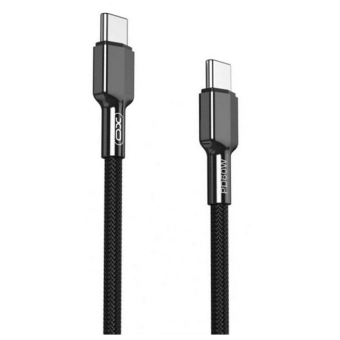 Изображение XO USB Cable NB-Q183B PD 60W 3A Fast charge Type-C - Type-C 1m black