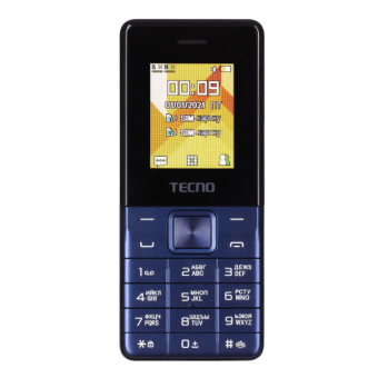 Зображення Мобільний телефон Tecno T301 2SIM Deep Blue