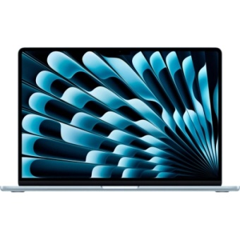 Изображение Ноутбук Apple MacBook Air 15 M5 A3448 Sky Blue (MDVT4UA/A)