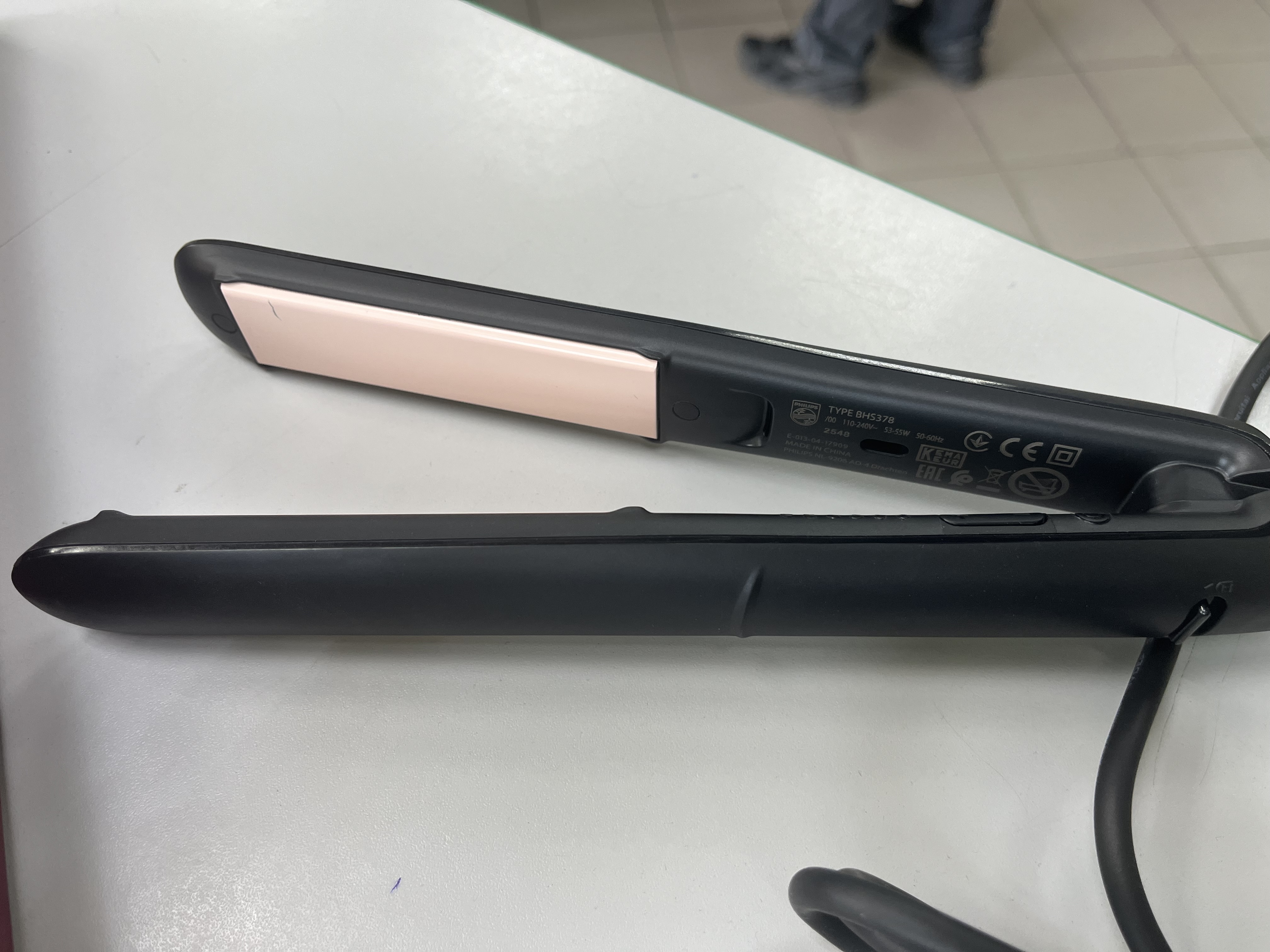 Уцінка * Щипці для вирівнювання волосся Philips BHS378/00 фото №2
