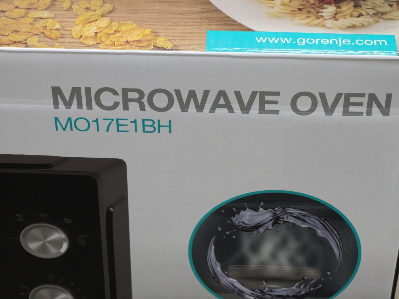 Уцінка * Мікрохвильова піч Gorenje MO17E1BH фото №2