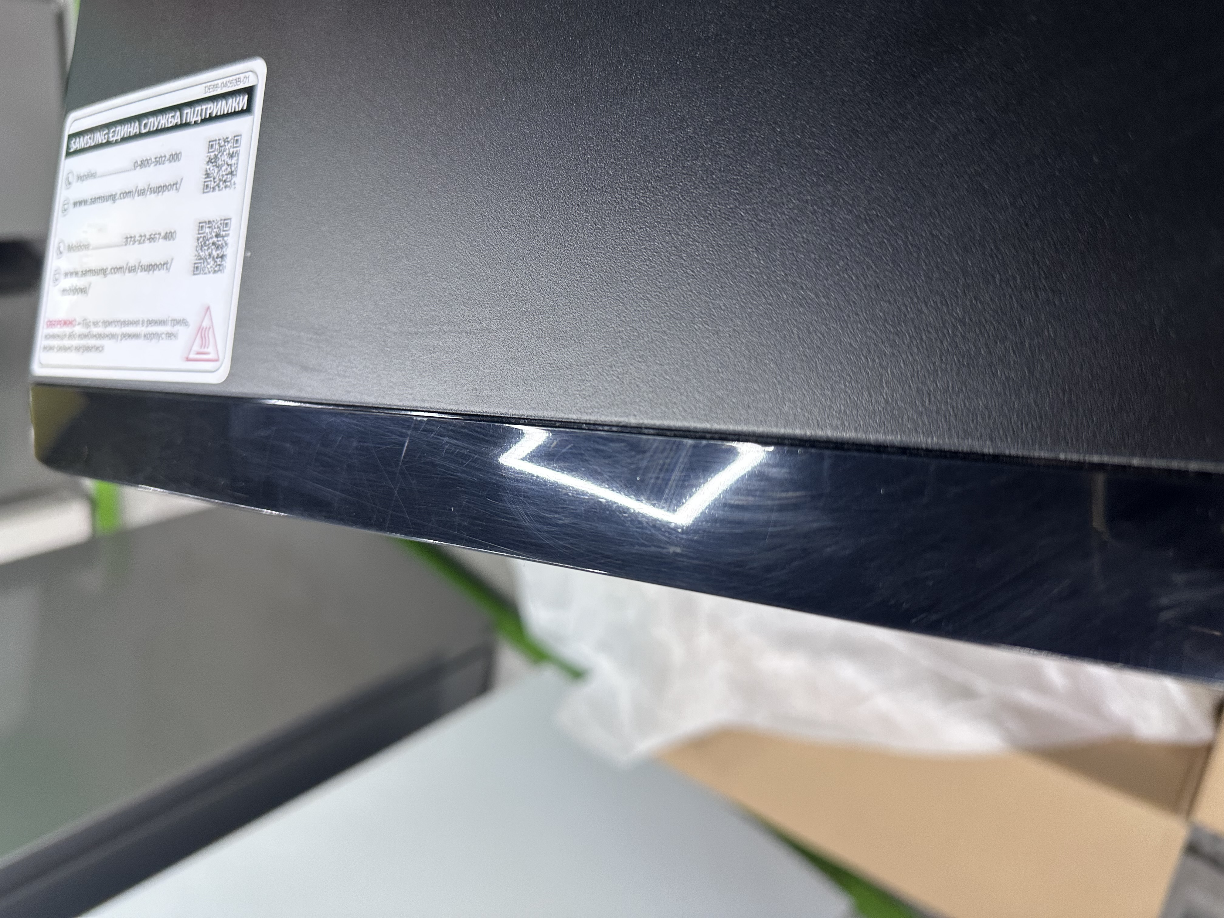 Уцінка ** Микроволновая печь Samsung MS23K3614AK/UA фото №3