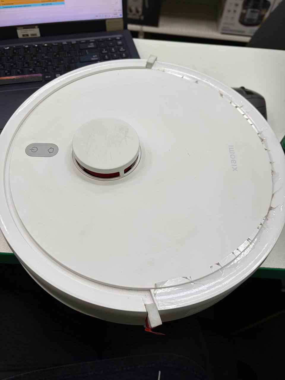 Уцінка * Пилосос робот Xiaomi Mi Robot Vacuum S20 White фото №3
