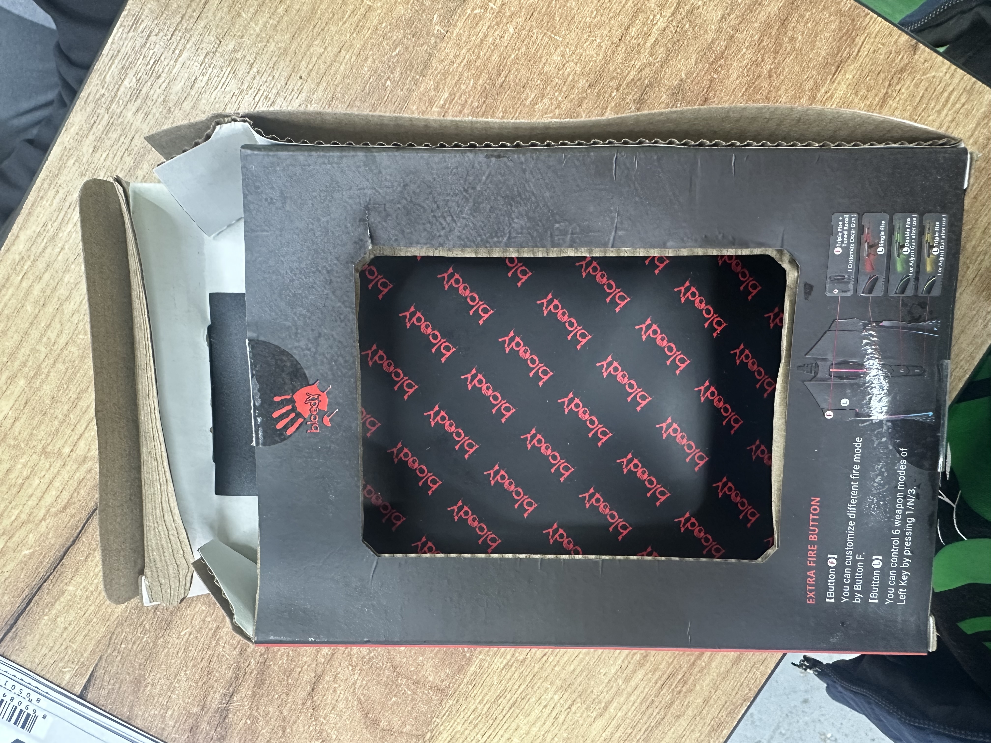 Уцінка * Комп'ютерна миша A4Tech J90s Bloody (Black) фото №2