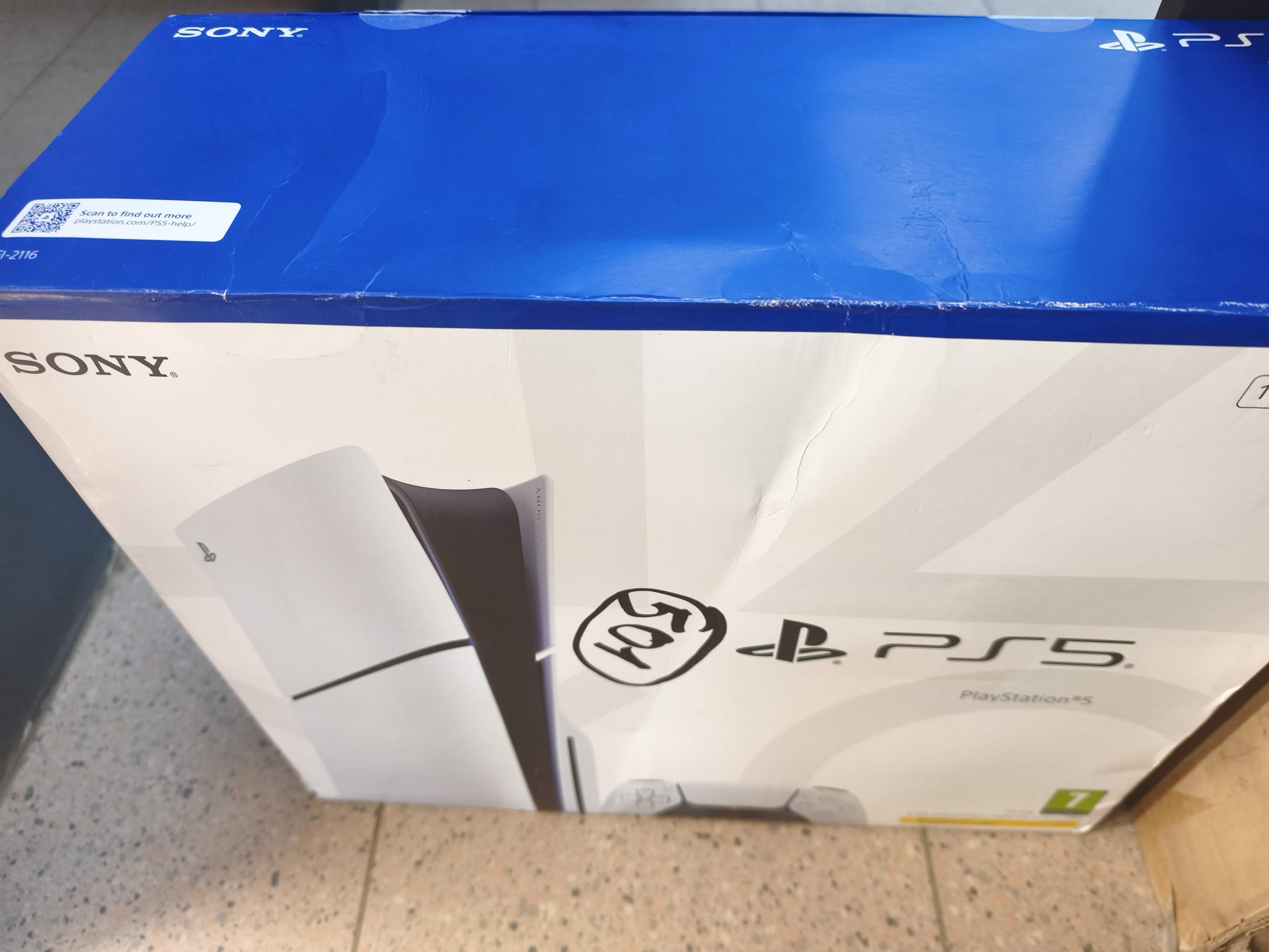 Уцінка * Ігрова приставка Sony PlayStation 5 Slim Blu-ray фото №2