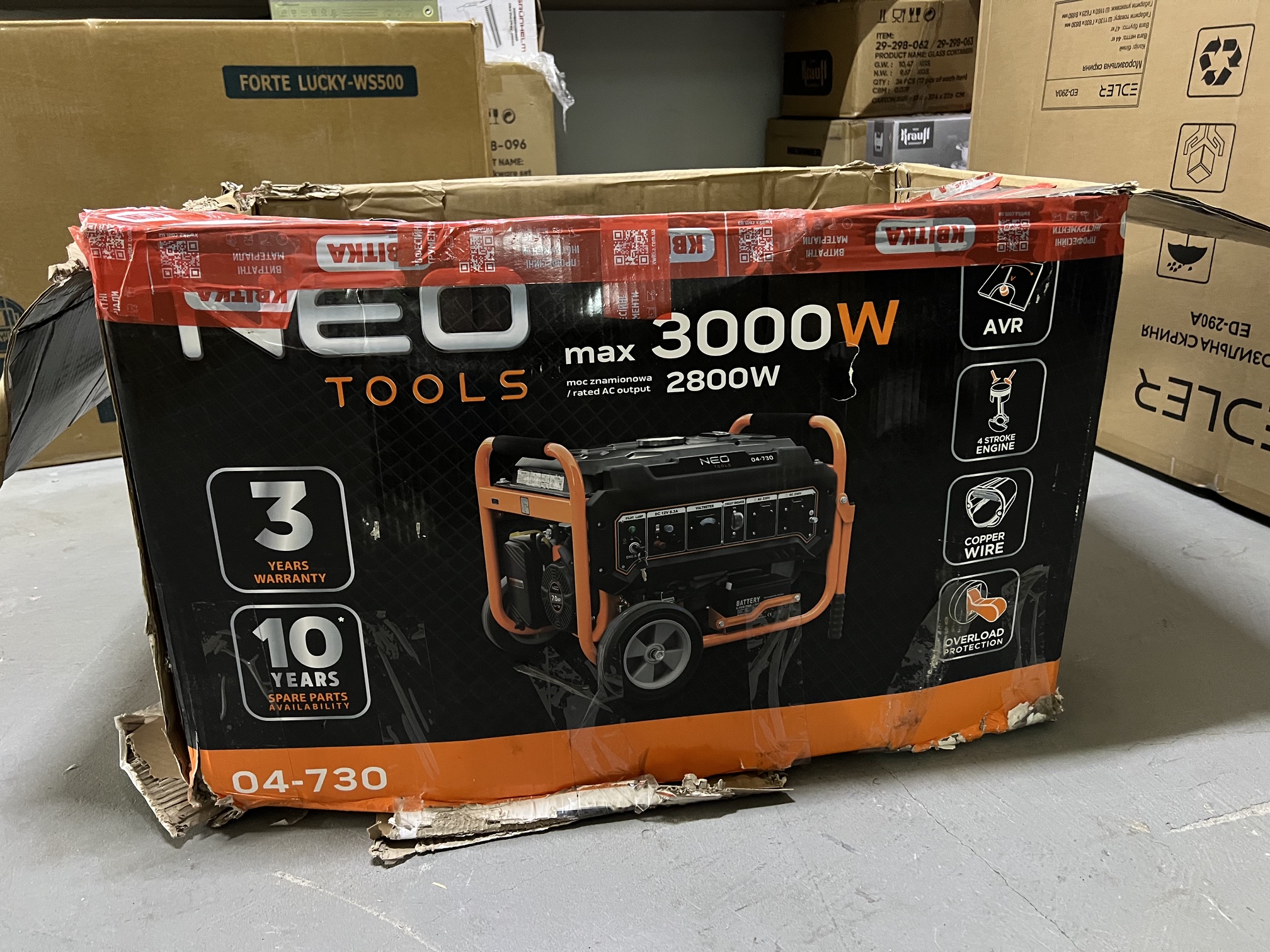 Уцінка * Генератор Neo Tools 04-730 фото №3