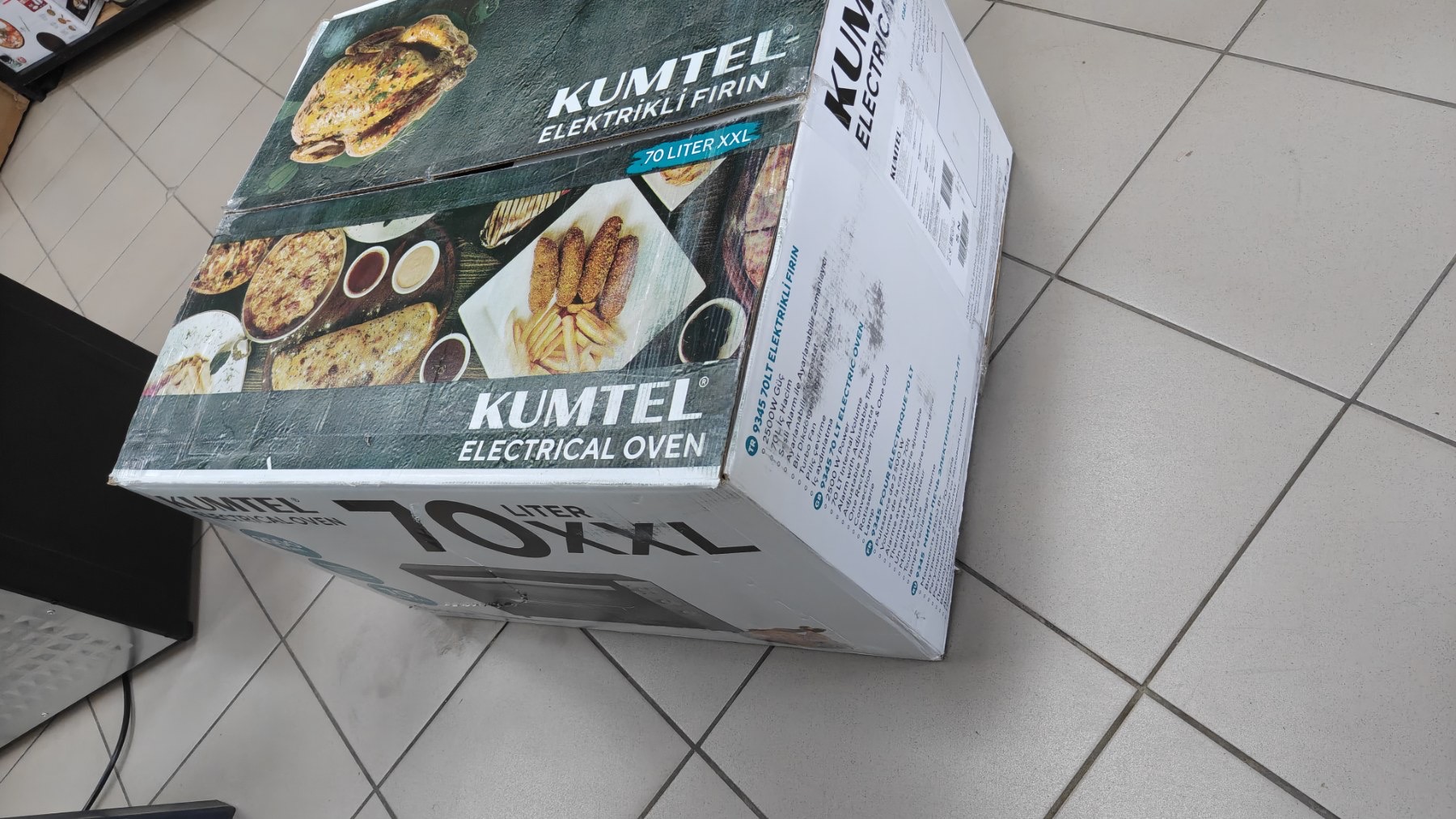 Уцінка * Піч електрична KUMTEL LX-9625 фото №2